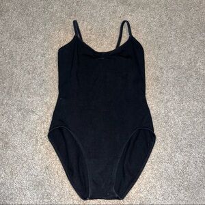 BLOCH black cotton Leotard, size Small